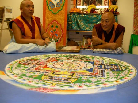 Medicine Buddha Sand Mandala