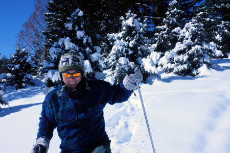 Snowshoeing in Boston!