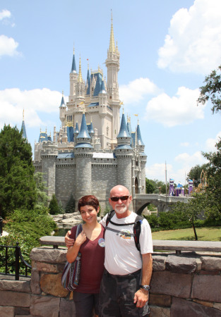 Disney World with my daughter Kelsey