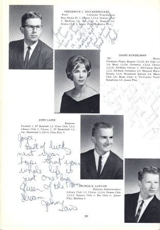 Joyce Bellotti   Ohrvall's album, Class of '63