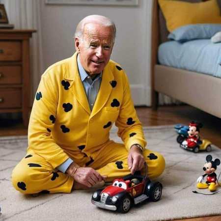 Senile Biden prepping for his press conference