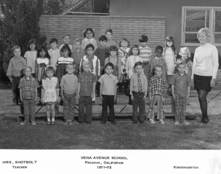 Kindergarten class photo