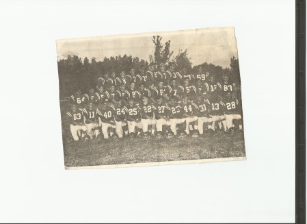 1971 Football team