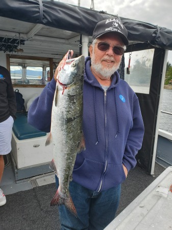 The salmon I  caught in Ketchecan 