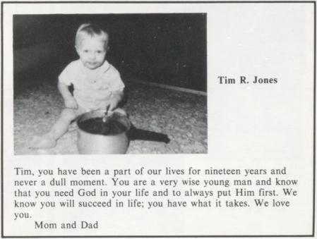 Tim Jones' Classmates profile album