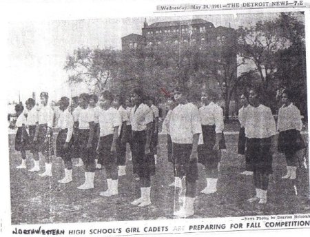 1961 Female JROTC Class