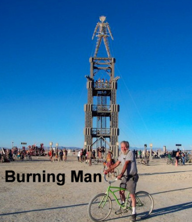 Burning man.