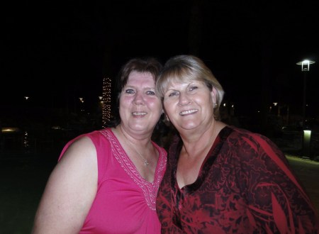 Donna Duncan & Janet Duncan at the 2012 E.M. Fun Run in at the AVI Resort