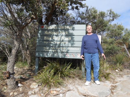 Sydney harbor park/walk