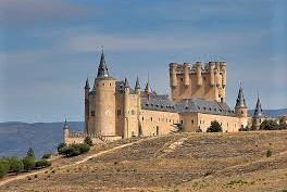 Alcazar Castle in Segovia Spain