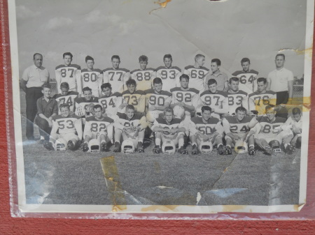 Hamilton Jr. High 1960 Football Team