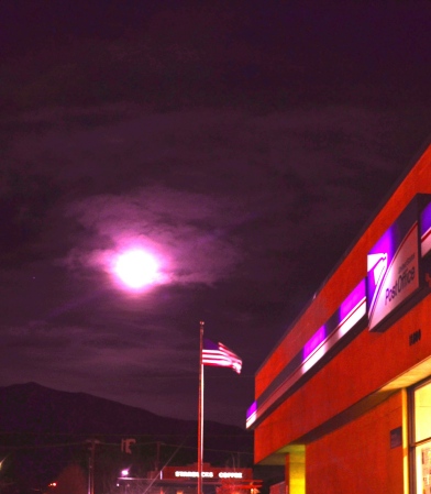 Moon over USPS