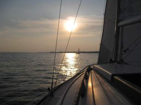 Evening sail near Dorval