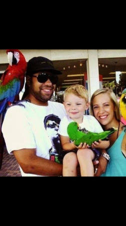 Anthony, Lauren and Jayden Parrot Hawaii