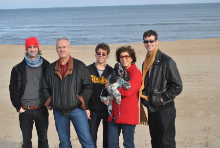 My Family at Virginia Beach Christmas Day 2011