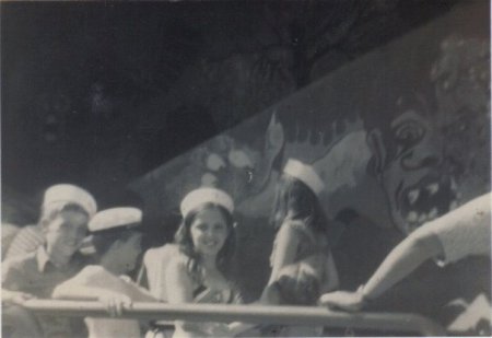 Sam, Mike, Me and Cheryl boarding the Boblo boat.