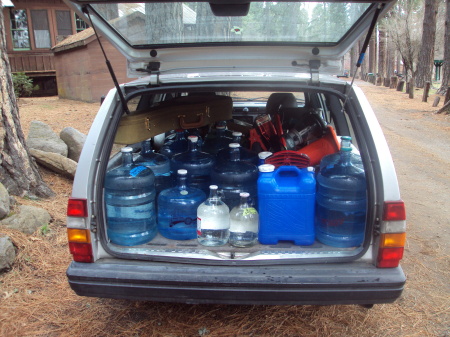 Spring Hill  Mnt Shasta City Park water run