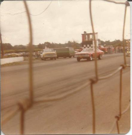 ME racing at LANCASTER speedway. in 1981