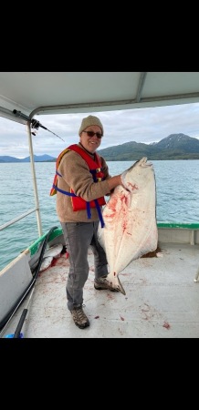 51 inch Halibut, Aug 2021