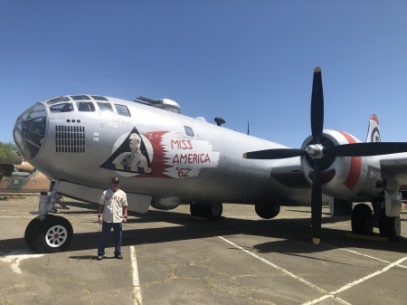 WWII B-29 Superfortress bomber