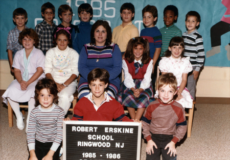 1985 - 1986 Grade Class Photo - 3 Ms Hills
