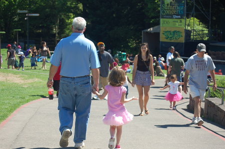 Papa and Kira at the Zoo...