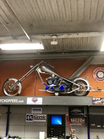 Shop motorcycle 