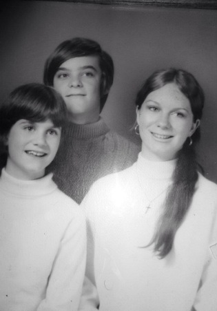 Aww, my siblings & I. Circa 1972
