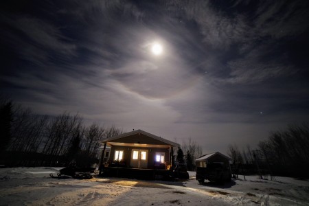 My cabin , Northern Sask 