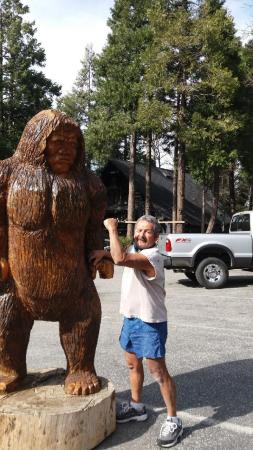 Bigfoot and i /lake Arrowhead 