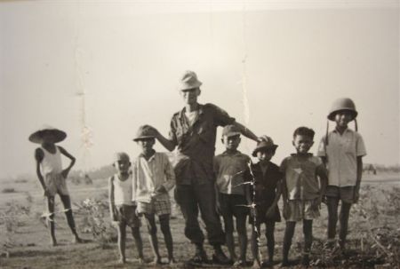Pvt. Charlie Curtis  near Bein Hoa RVN 1965