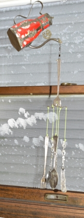 One of my Windchimes. "Poring out a Windchime"