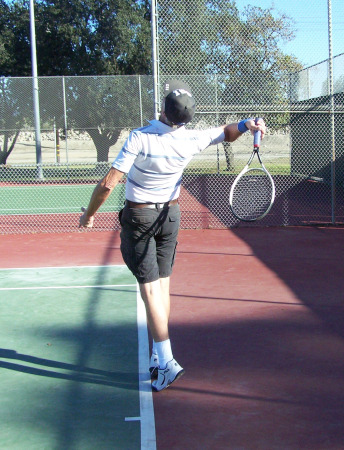 Practicing the Serve
