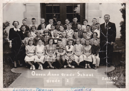 1954 Grade 2 Queen Anne School Lebanon,Oregon