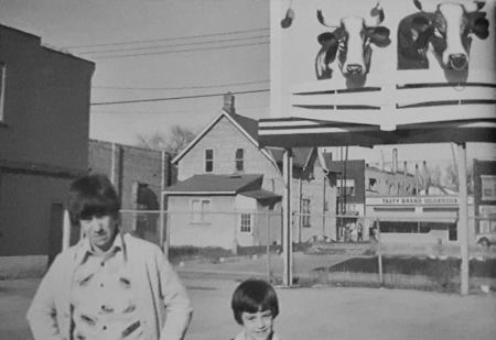 Cow head billboard by Aberdeen School 