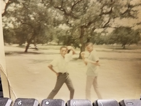 Anthony Mayes & Jimmy Cadd, marching band  