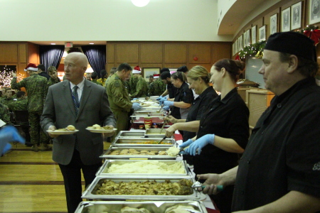 Christmas Dinner for the Troops