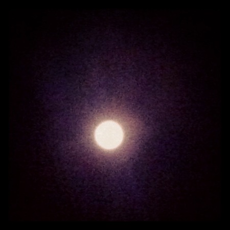 It's the moon