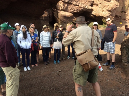 Tour Guide at Bay of Fundy/Hopewell rocks 2016