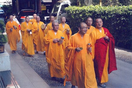 Monks in Katmandu, Nepal