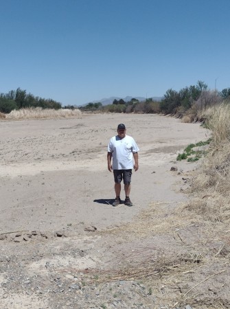 April 2023 The Rio Grande is dry.