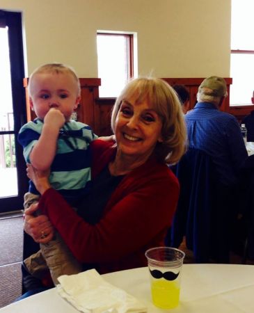 Me and Great-grandson, Tristan.