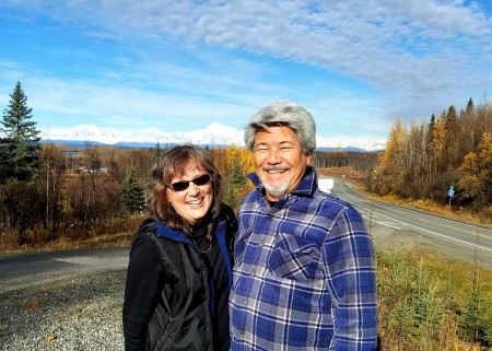Rosemary & I in Alaska