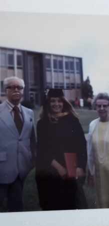 With Grandma and Grandpa graduation from Denta