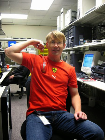 My Ferrari...mouse & t-shirt 😂 Microsoft 2005