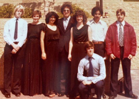 1981 High School Band Photo