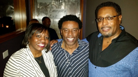 Grace & Tommy with smooth jazz artist  & Grammy Award winner Norman Brown