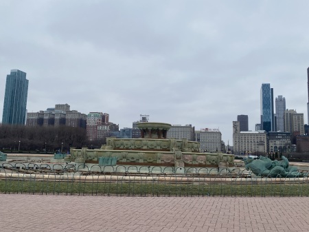 Buckingham water fountain, Grant park