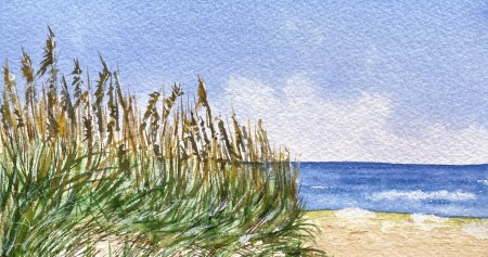 WATERCOLOR - 2024 - OUTER BANKS, NC