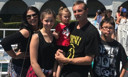 Summer 2017 Amy's family & I at Disneyland